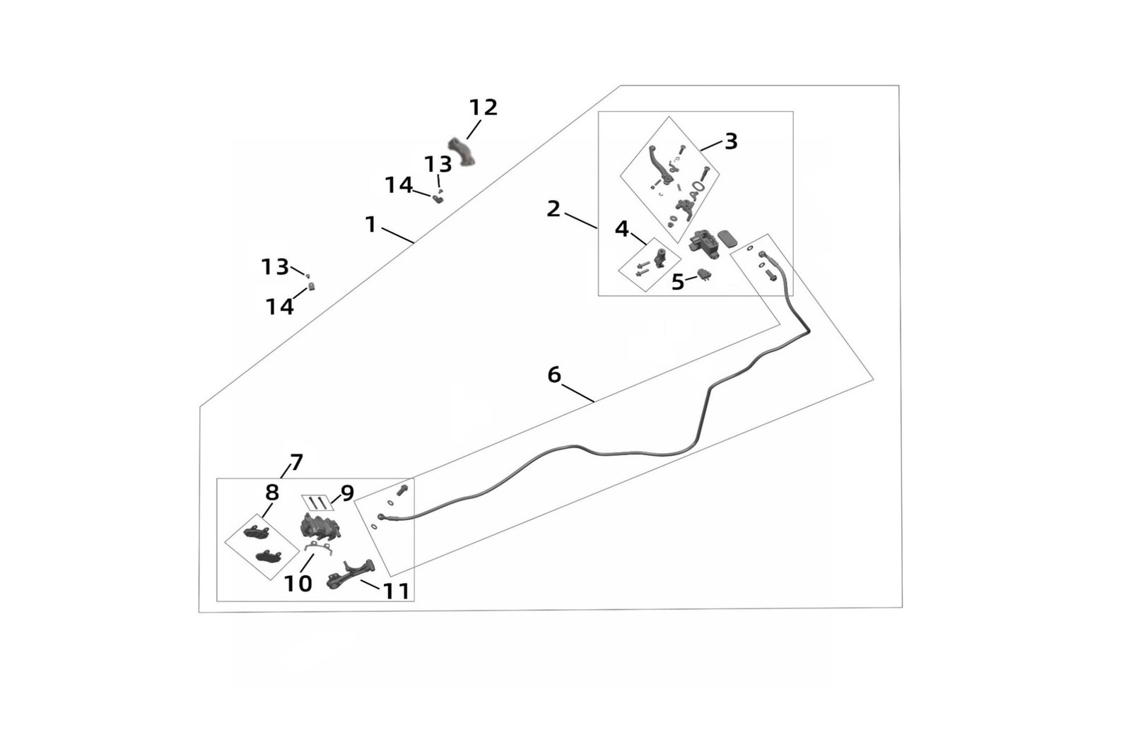 Sur-Ron Ultra Bee Brake Pads Pin - Image 2