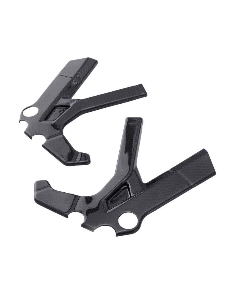 Real Carbon Frame Guards for Light Bee X detail