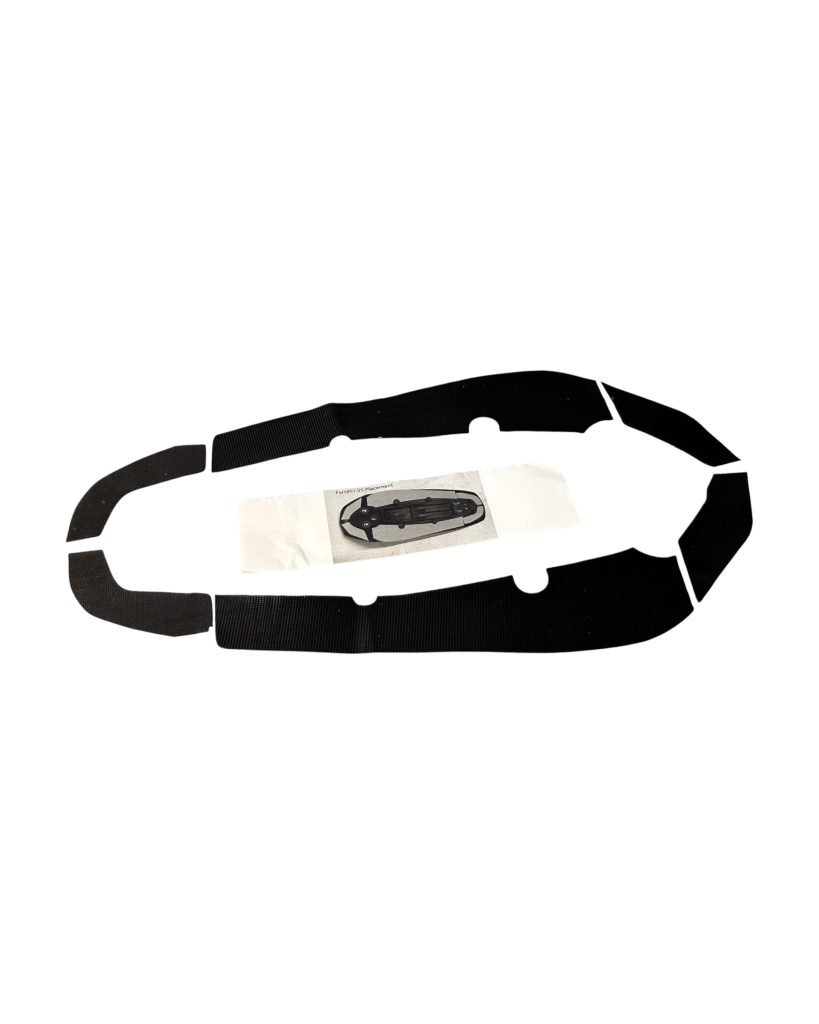 Black/White Gripper Seat Cover for Light Bee detail
