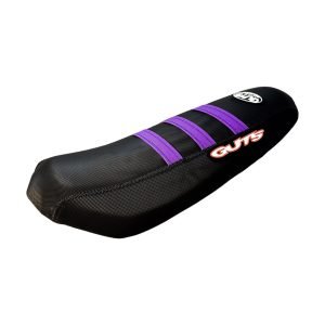 Black/Purple Gripper Seat Cover for Light Bee