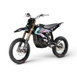 Sur-Ron Hyper Bee electric dirt bike in blue