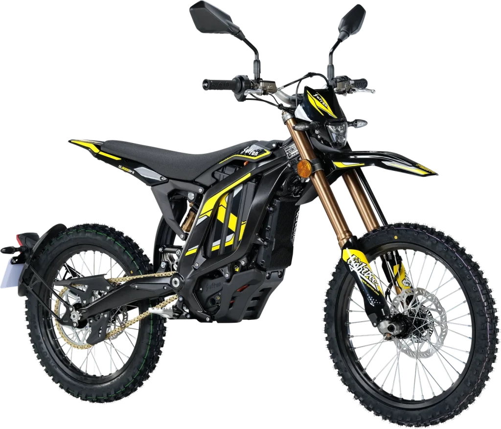 Sur-Ron Light Bee 2 L3 with lights and mirrors