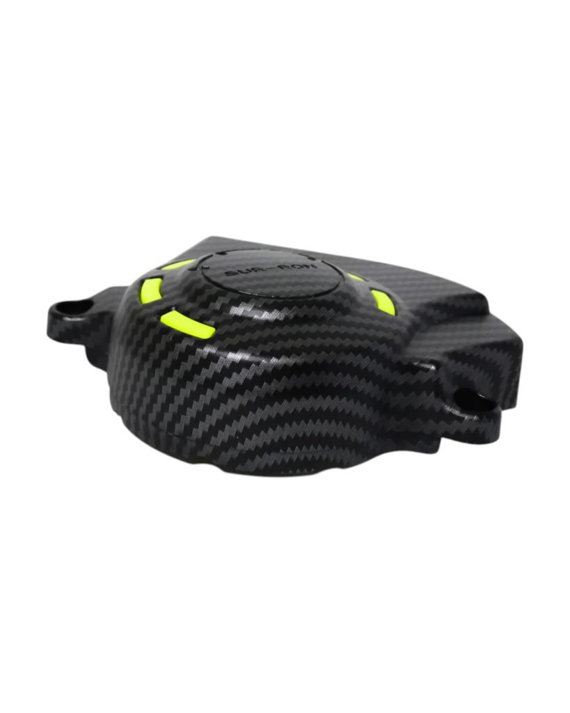 Carbon Motor Cover for Light Bee X detail