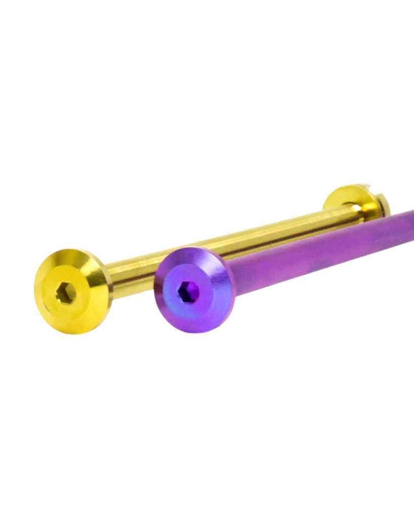 Titanium Center Shaft upgrade for Light Bee X detail