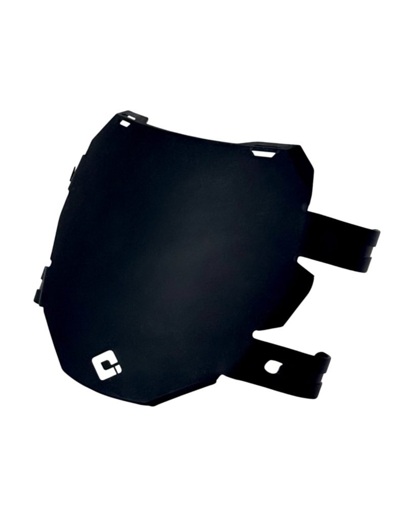 ODI Signature Downhill Number Plate detail