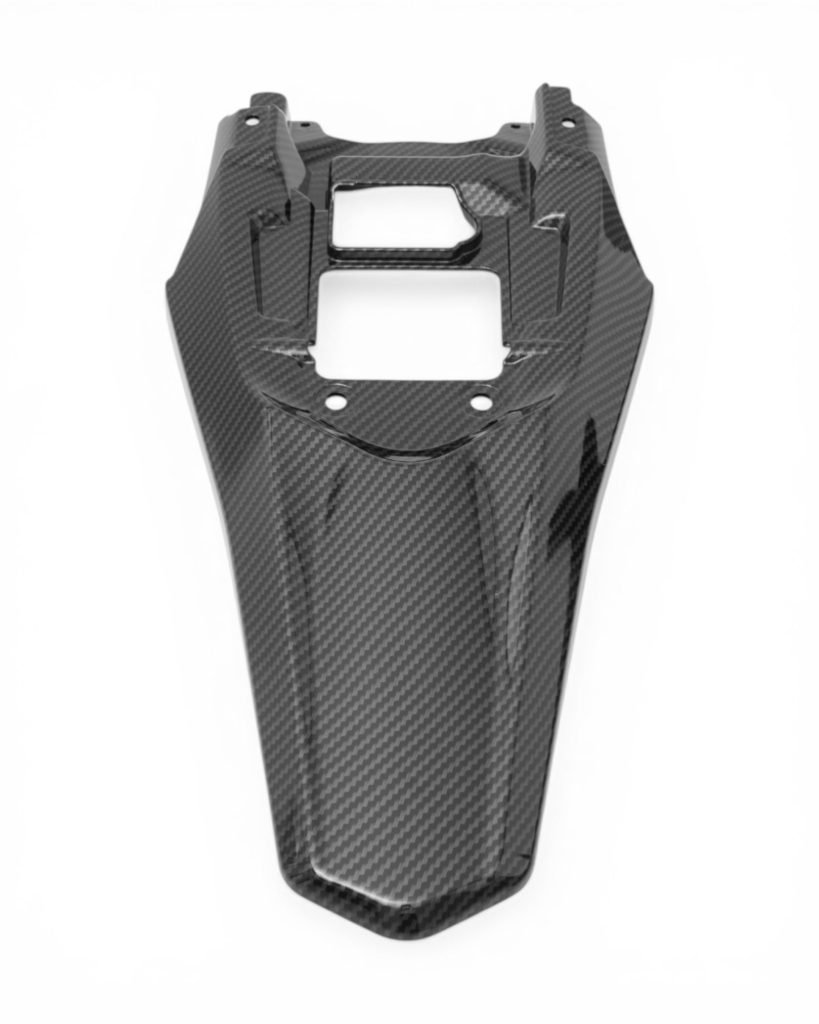 Carbon Style Rear Fender for Sur-Ron Ultra Bee detail