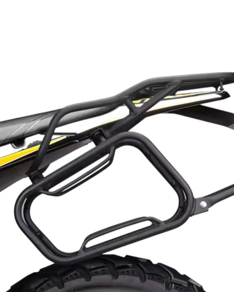 Sur-Ron Ultra Bee OEM Rear Rack Assembly – Luggage Rack Kit with Side Bag Holders detail