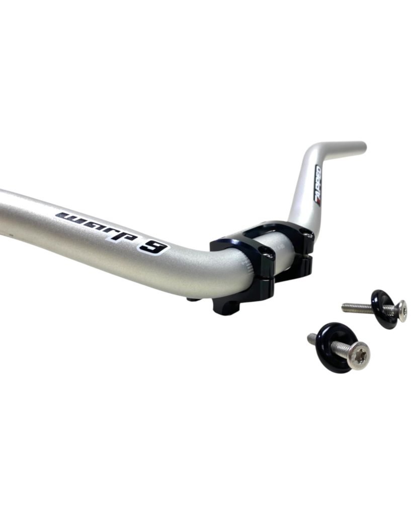 E-Moto Tapped Handlebars 31.8mm 80mm Rise detail